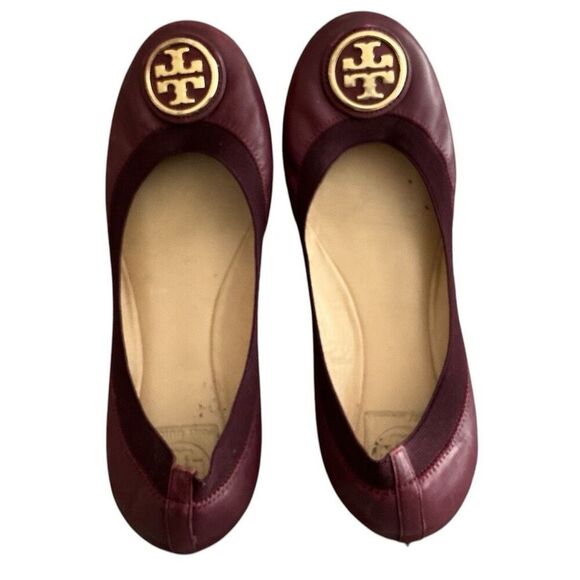 Tory Burch Shoes - Tory Burch Bordeaux Caroline’s Flats, Ballet Flats.  9.5